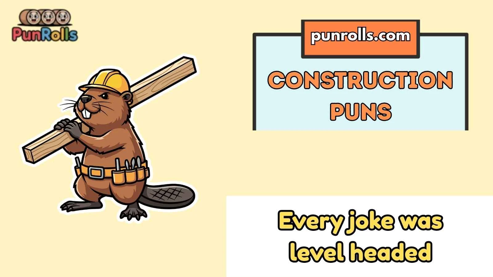 345+ Construction Puns That Will Nail the Laughs in 2026