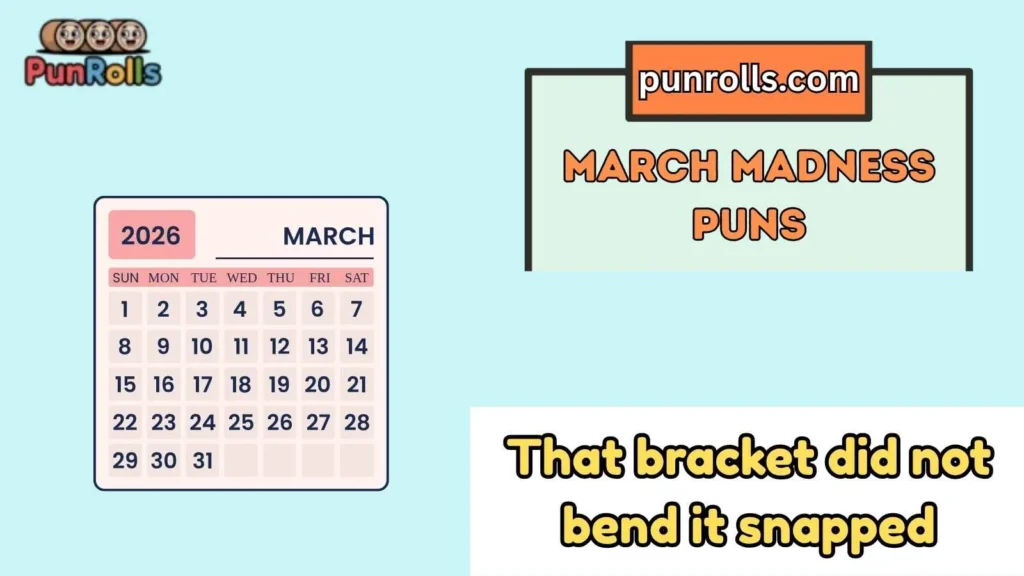 March Madness Puns