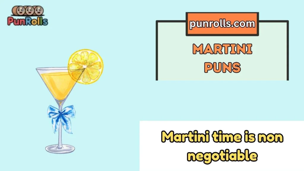 Martini Puns