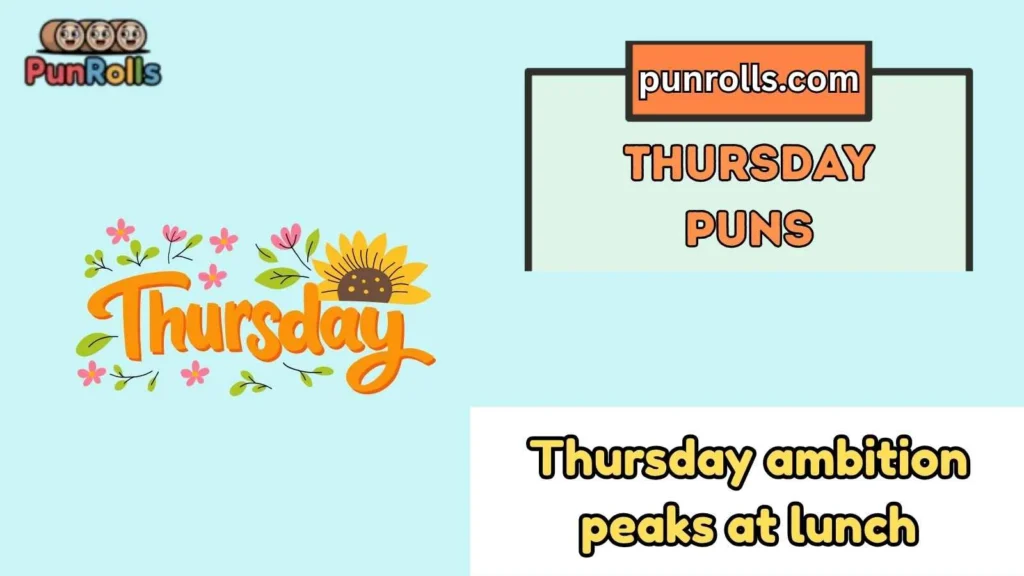 Thursday Puns