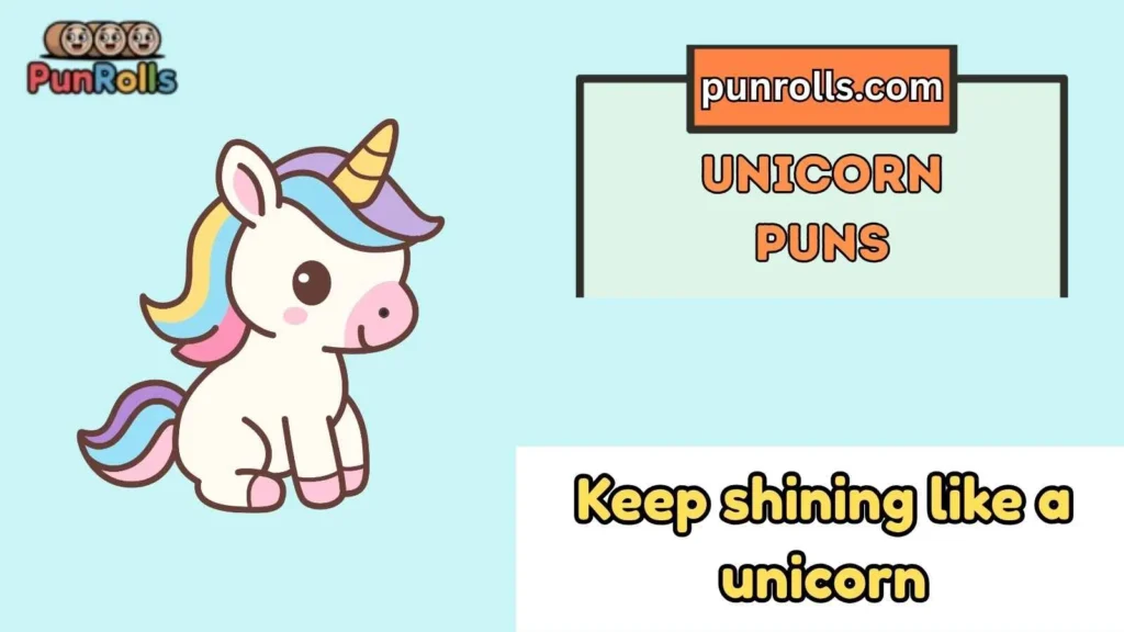 Unicorn puns captions