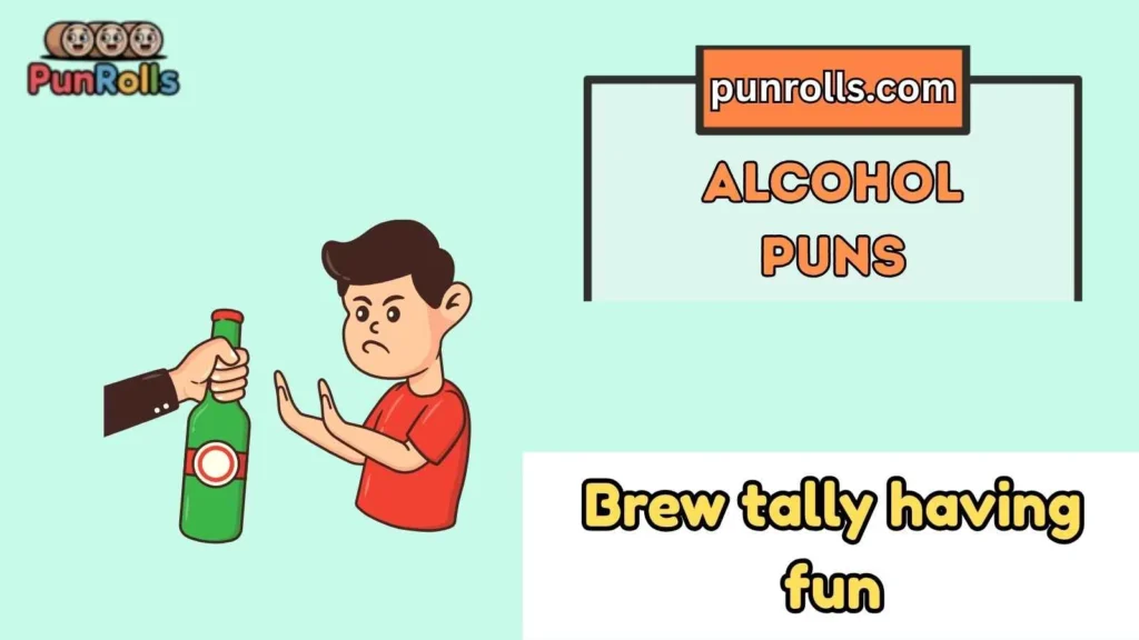 Alcohol puns captions