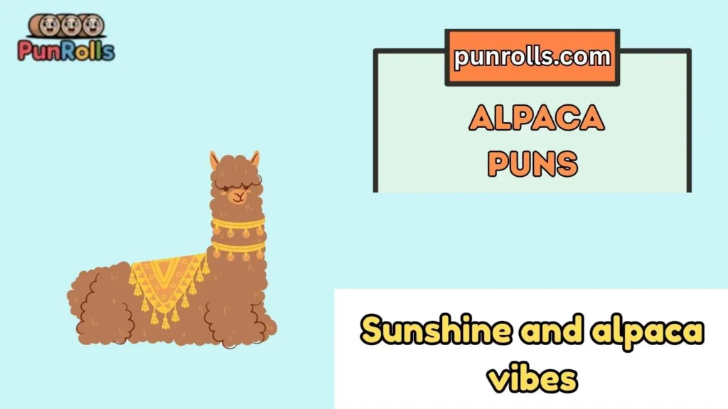 Alpaca Puns Captions