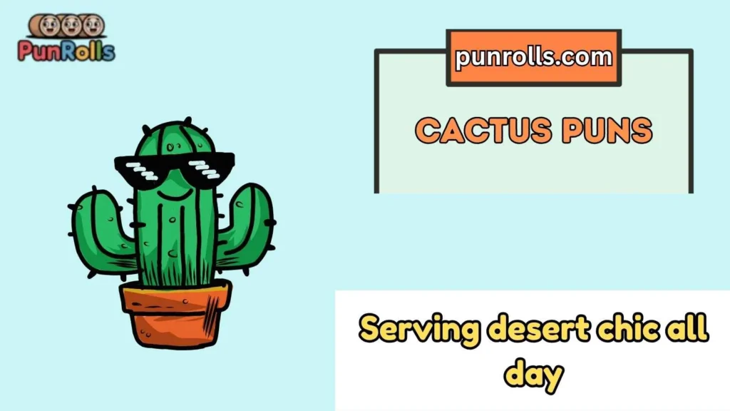 Cactus puns for instagram