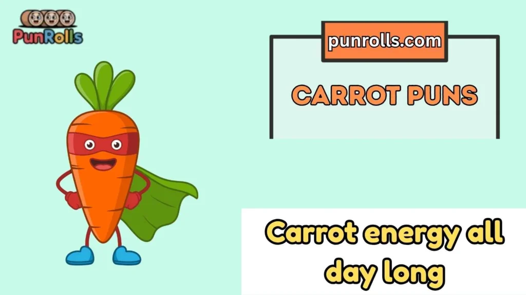 Carrot puns captions