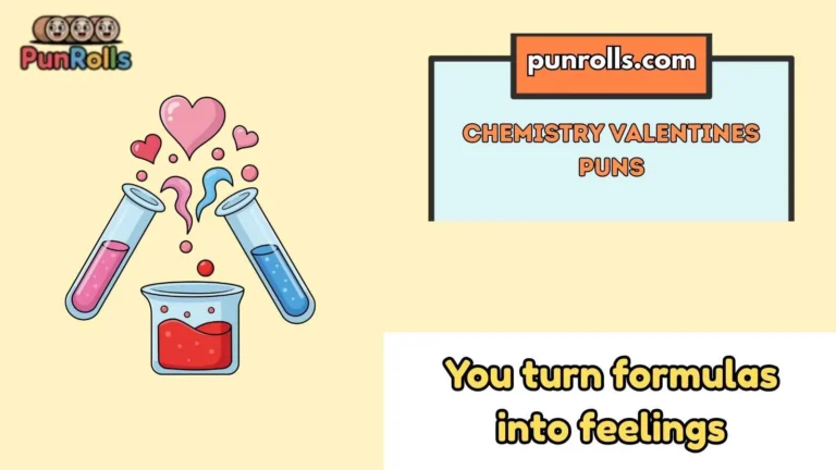 Chemistry Valentines Puns