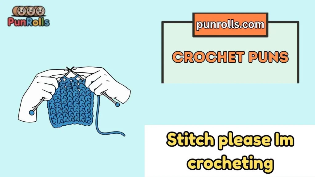 Crochet puns for instagram