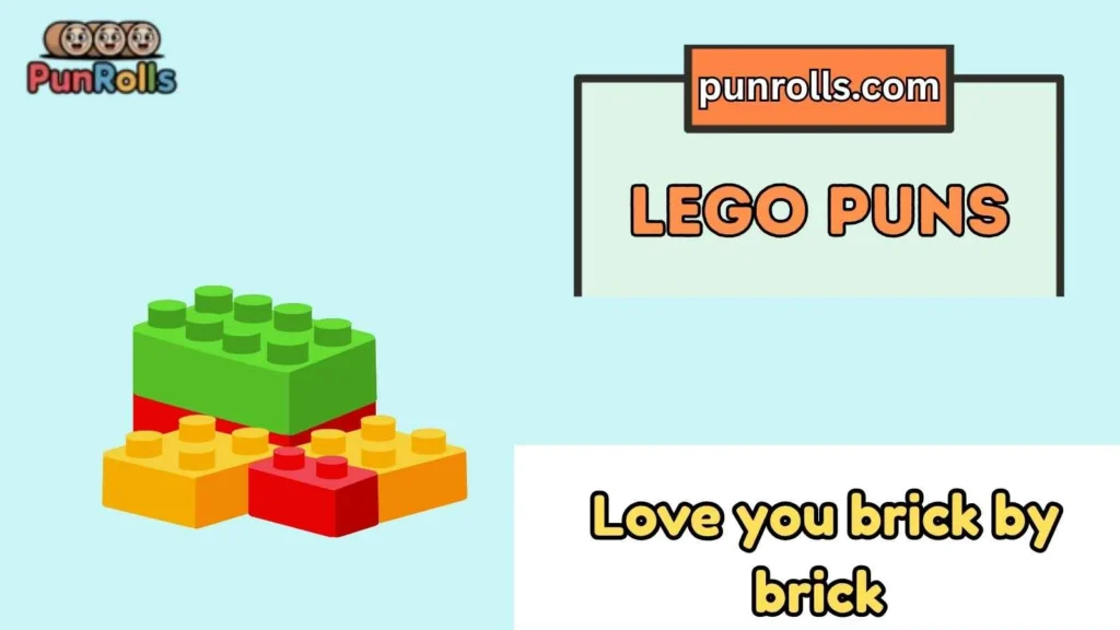 Cute lego puns