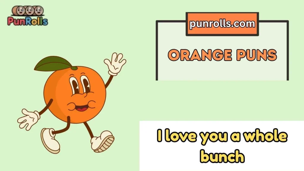 Cute Orange Puns