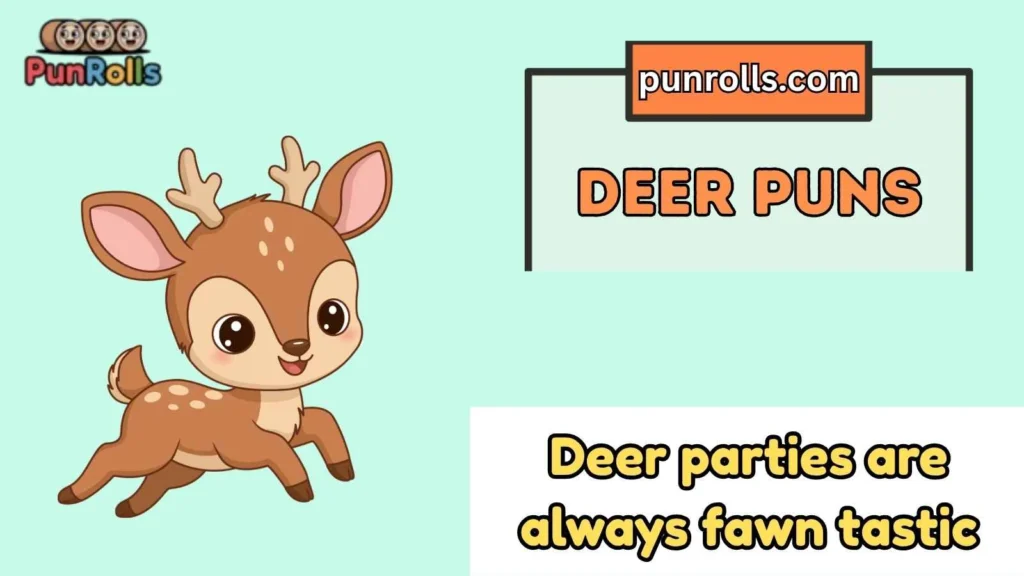 Deer Puns Captions