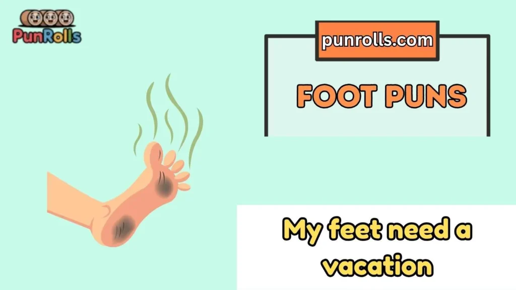 Dirty foot puns