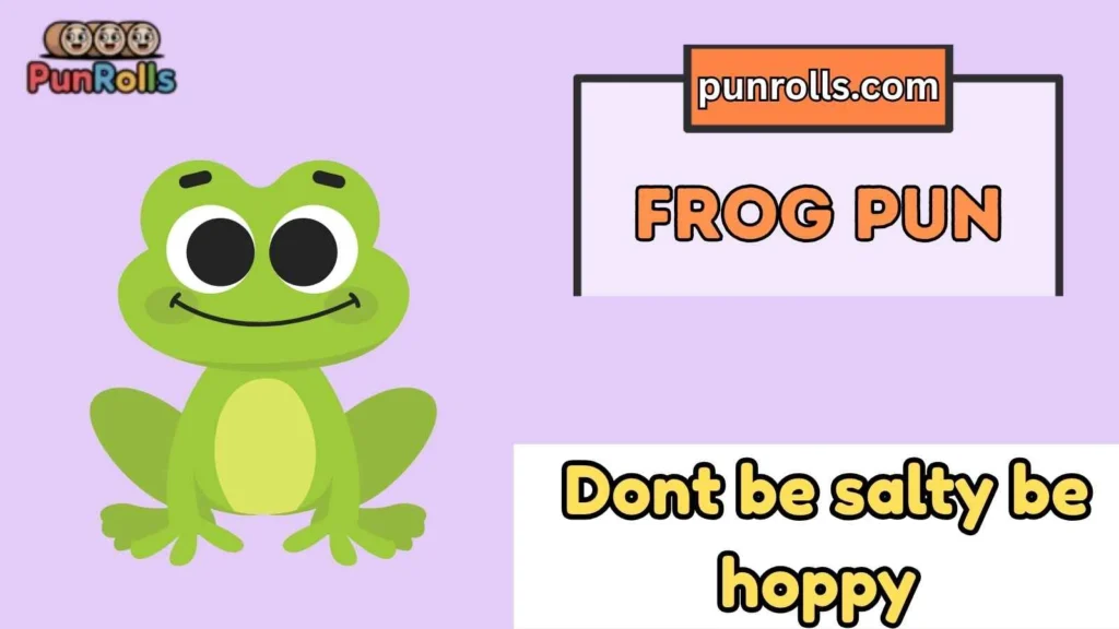 Frog Puns One Liners