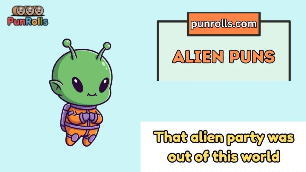 Funny alien puns