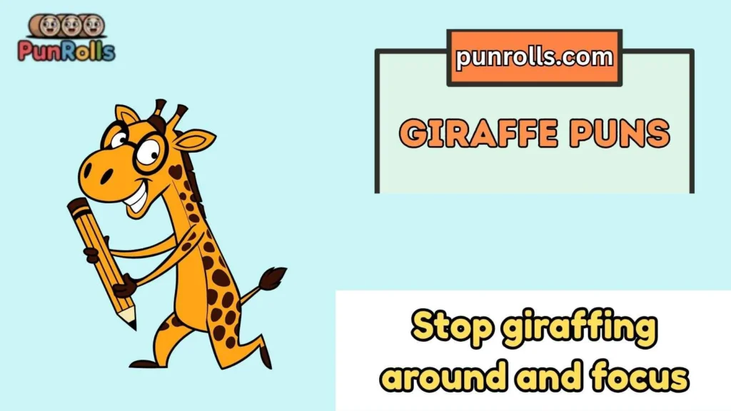 giraffe puns one liners