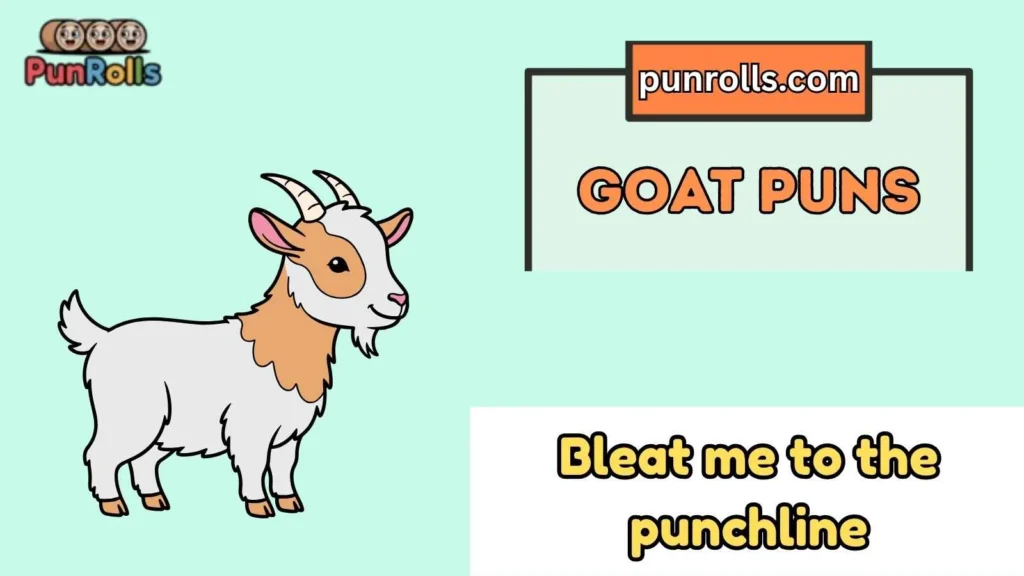 Goat Puns Captions