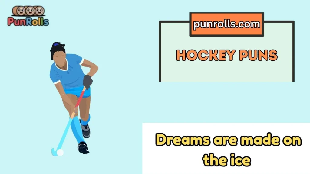 Hockey puns captions
