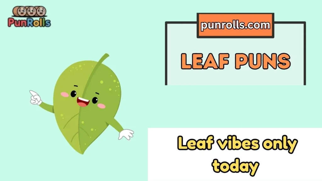 Leaf Puns for Instagram