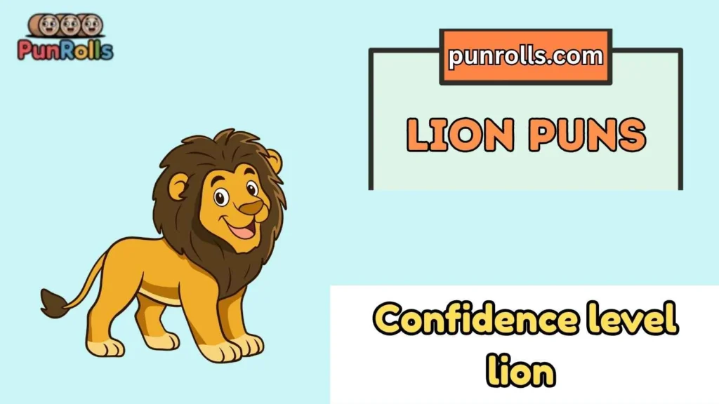 Lion puns captions