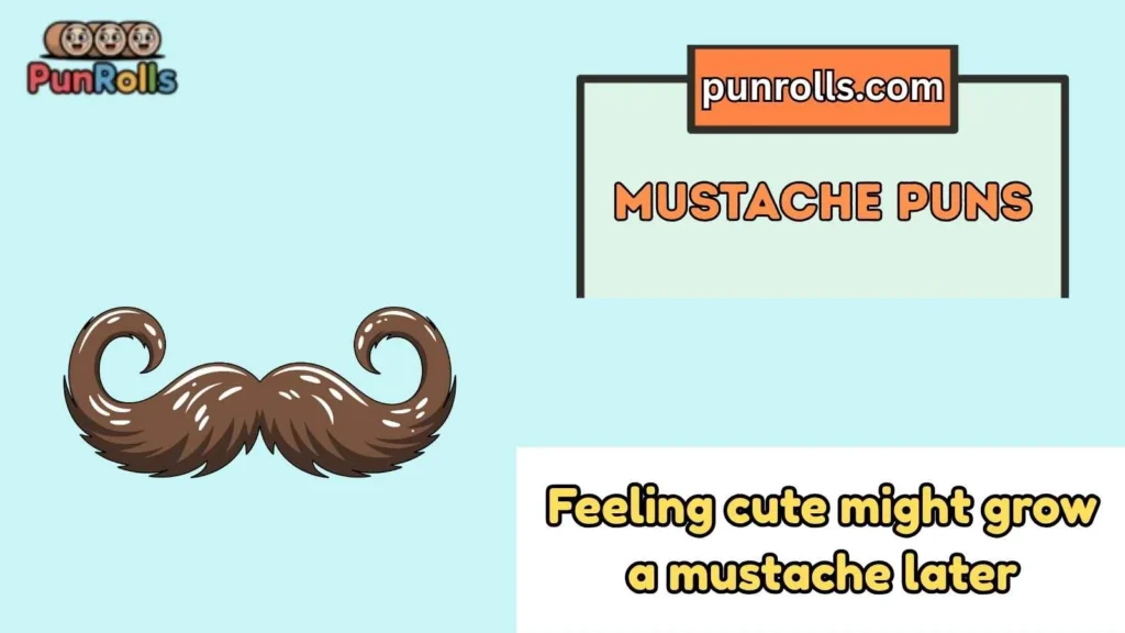 Mustache puns for instagram