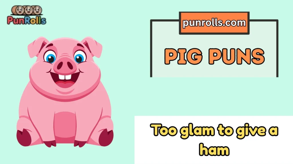 Pig Puns Captions