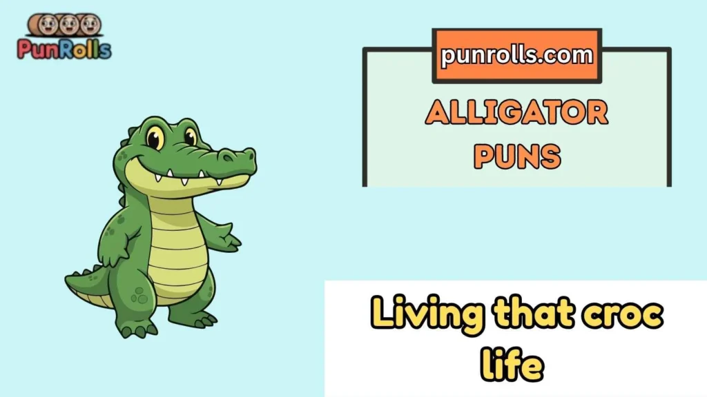 Puns about crocodiles