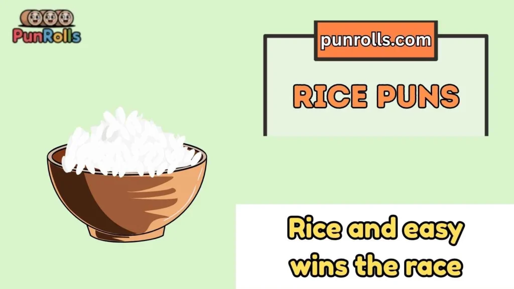 Rice Puns Captions