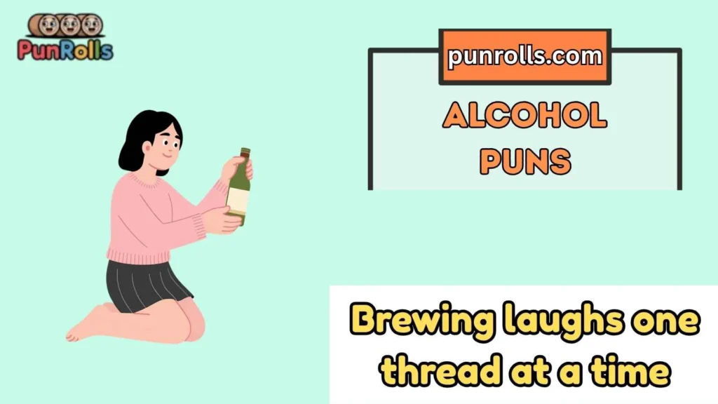 Short alcohol puns