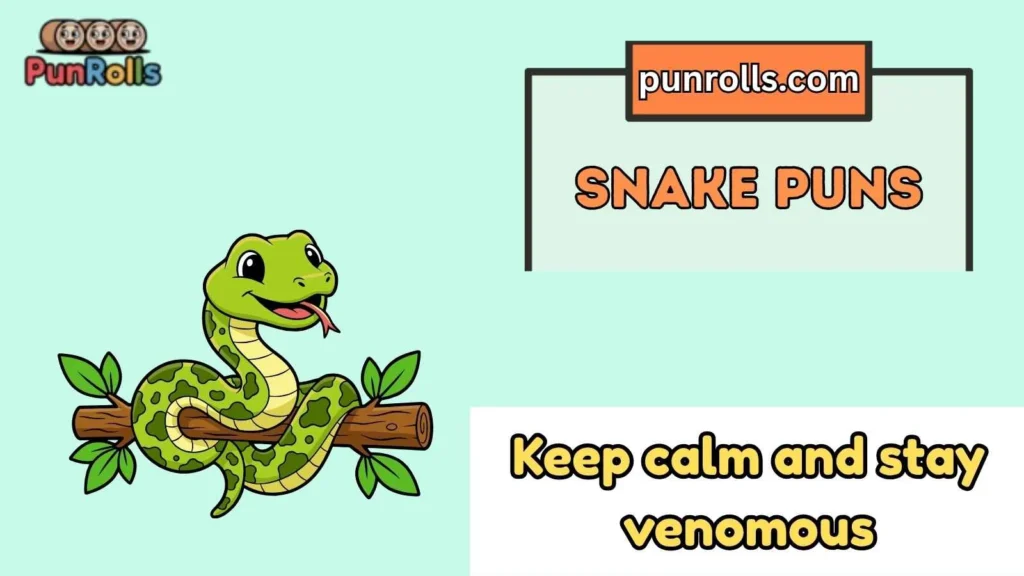 Snake Puns Captions