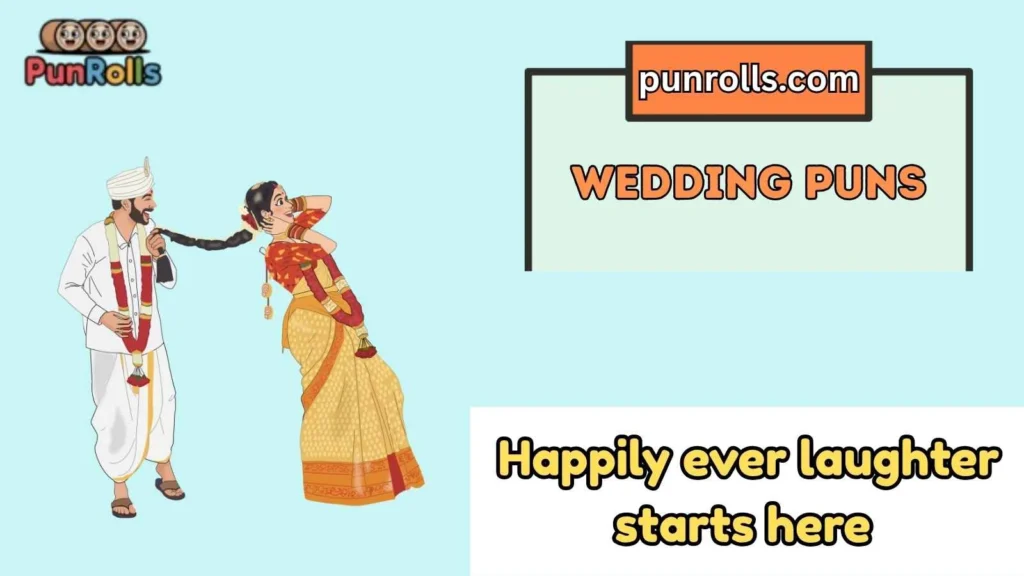 Wedding puns captions
