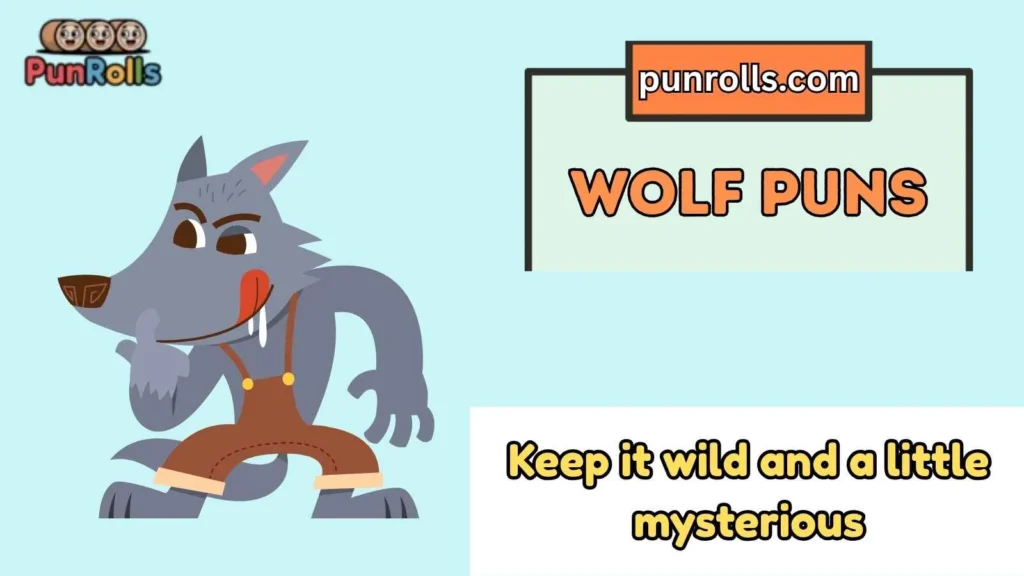 Wolf puns captions