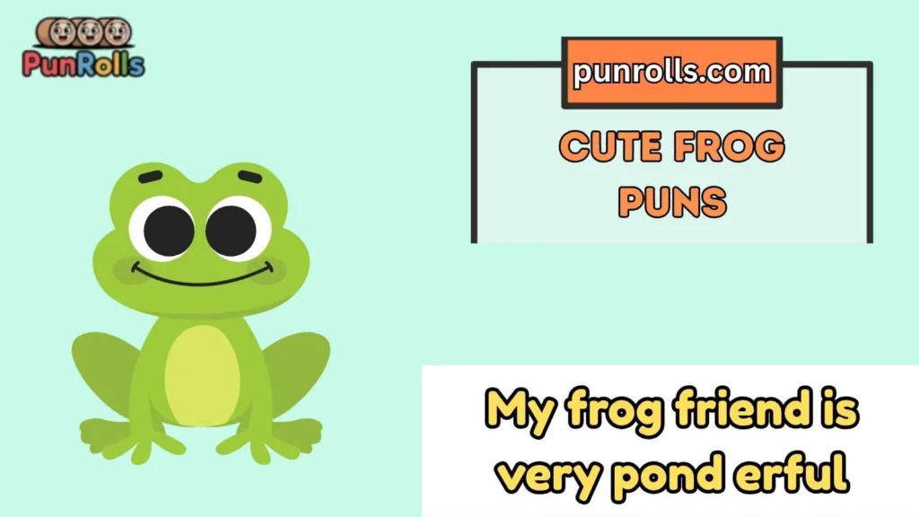 cute frog puns