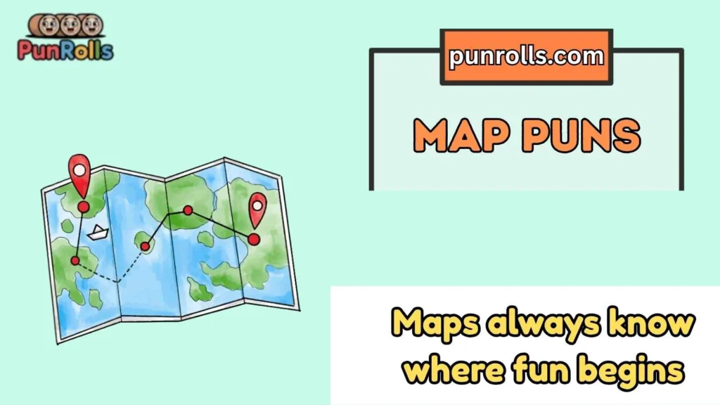 map puns
