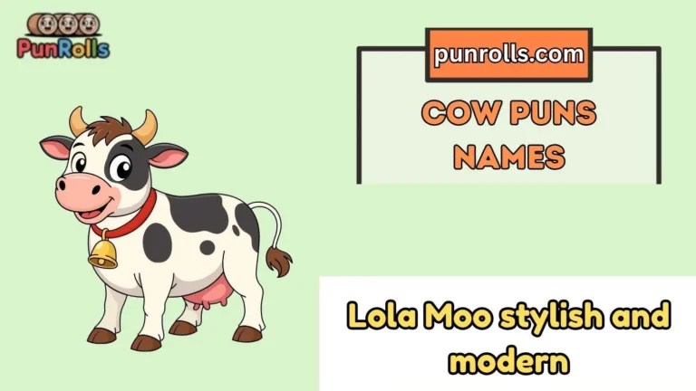 cow puns names